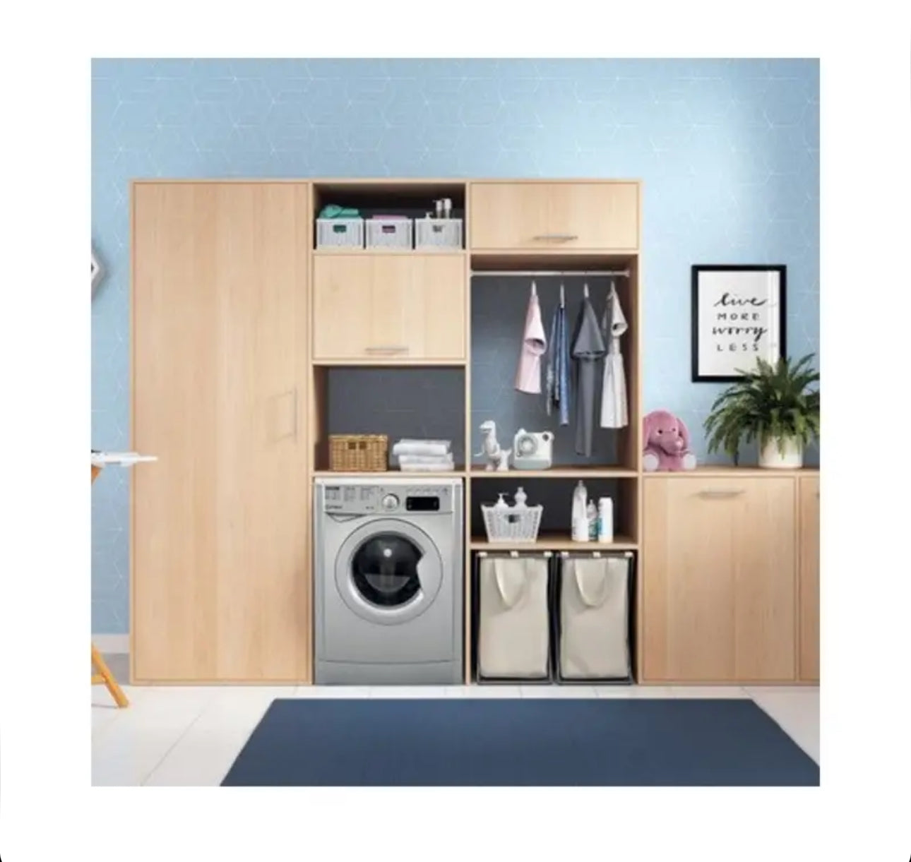 Indesit 8/6kg Washer Dryer cut861483suk