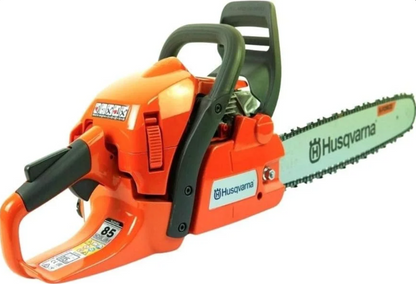 Husqvarna 450II 50cc Petrol Chainsaw, 45cm Bar Pitch, 2.4kW Power.