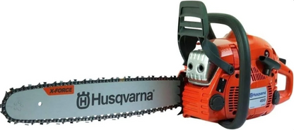 Husqvarna 450II 50cc Petrol Chainsaw, 45cm Bar Pitch, 2.4kW Power.