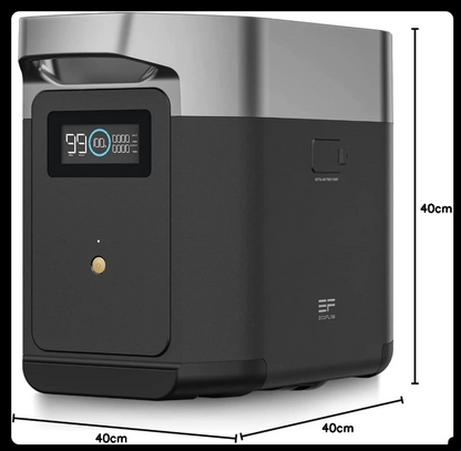 EcoFlow DELTA 2 Extra Battery, 1 kWh Extra Capacity for Home Emergency Power