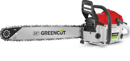 Greencut GS750X 2-stroke petrol chainsaw, 75cc, 4.8hp
