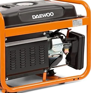 Daewoo GDA 3500E 2800W 18L Petrol Generator Black, Orange