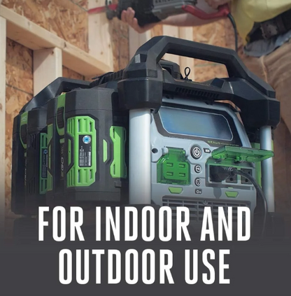 EGO POWER+ Portable Power Station, 3000W, Battery Powered, Inverter Generator for Home and Outdoor Use, Battery and Charger Not Included – PST3040