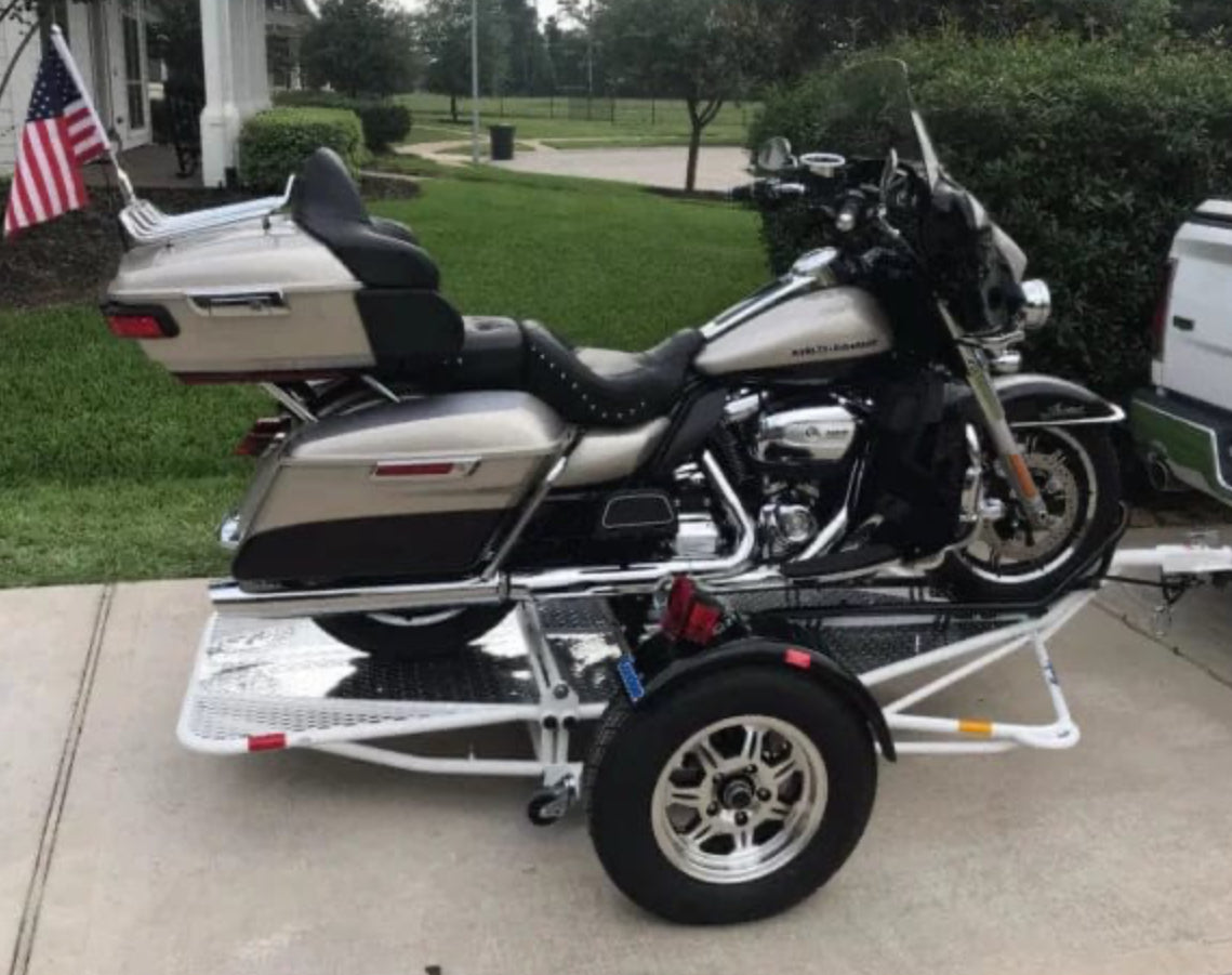 Single Stand-Up™ Motorcycle Trailer