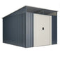 Slevik 6.6 m2 metal garden shed