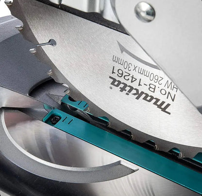 Makita LS1018L 240v 260mm 10″ Sliding Mitre Saw with Laser + Leg Stand