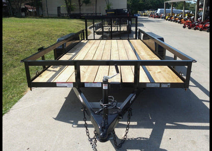 Trailer 7×16 Carry-On HD Landscape Trailer – 10K GVWR, Electric Brakes, Wood Floor 2025