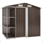 Garden Shed Cabin Shed Home Shed Outdoor Shed Sturdy Tool Shed with 02_0022224