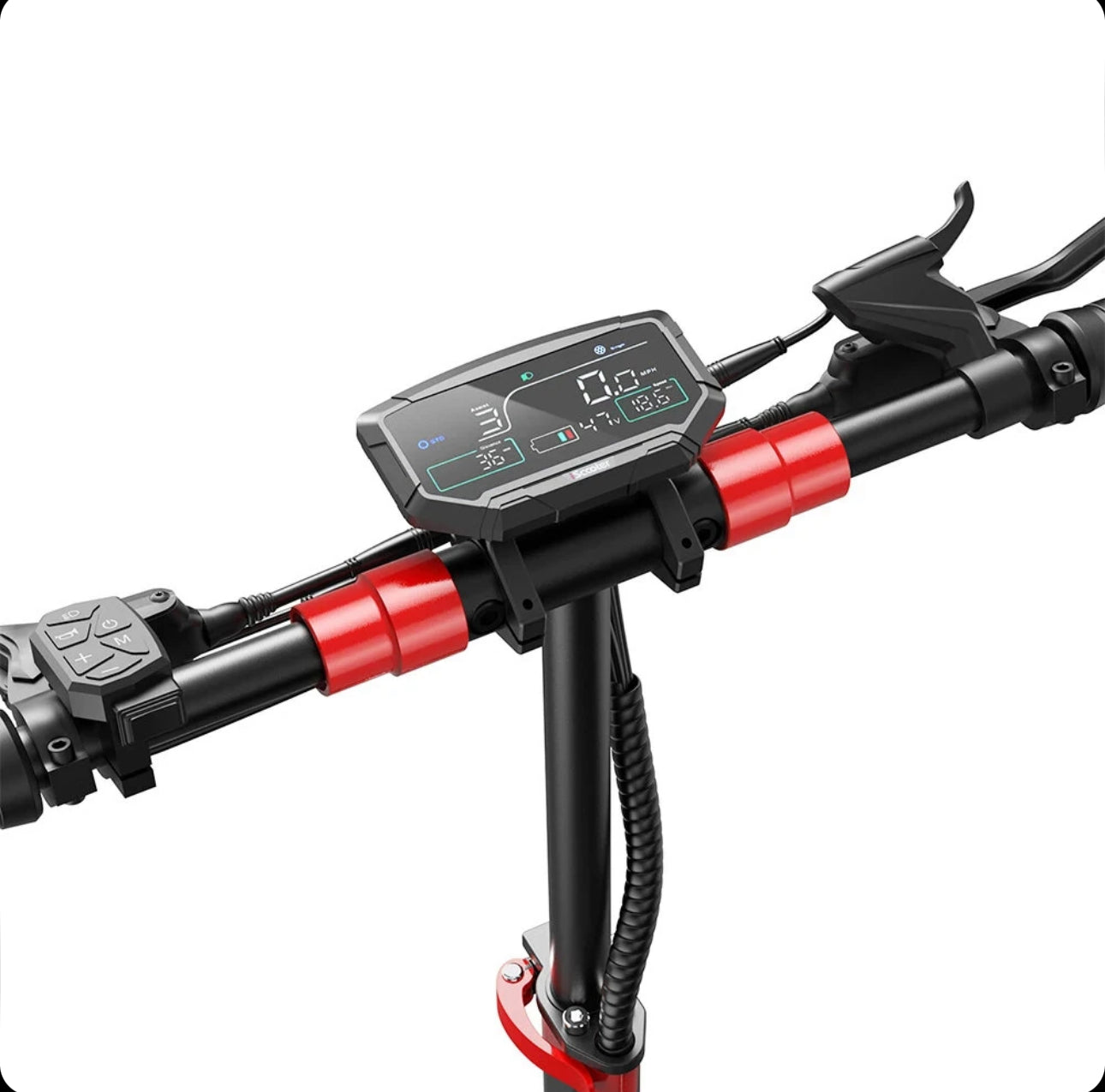 iscooter [EU DIRECT] Refurbished iScooter iX8 Electric Scooter 20Ah 48V 1200W*2 Dual Motor 12 inch Folding Electric Scooter Moped 65-70KM Mileage Electric Scooter