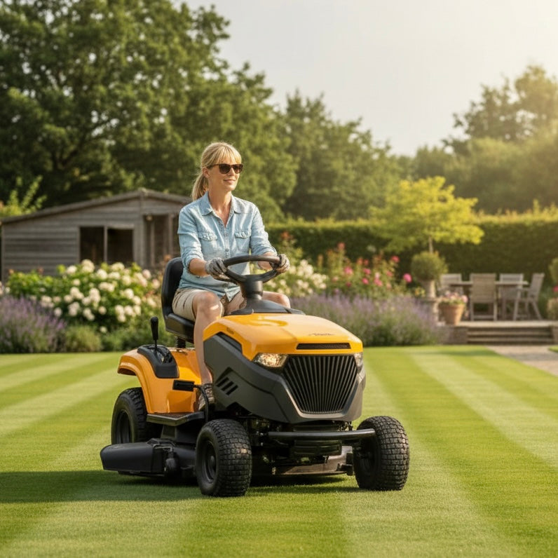 Stiga Tornado 398 M ride-on mower