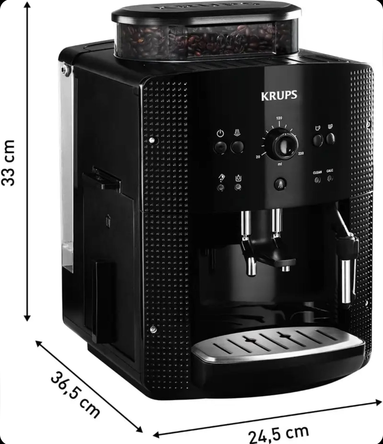 Krups EA8108 Espresso Machine 1.8 L Black countertop Krups cu554tL