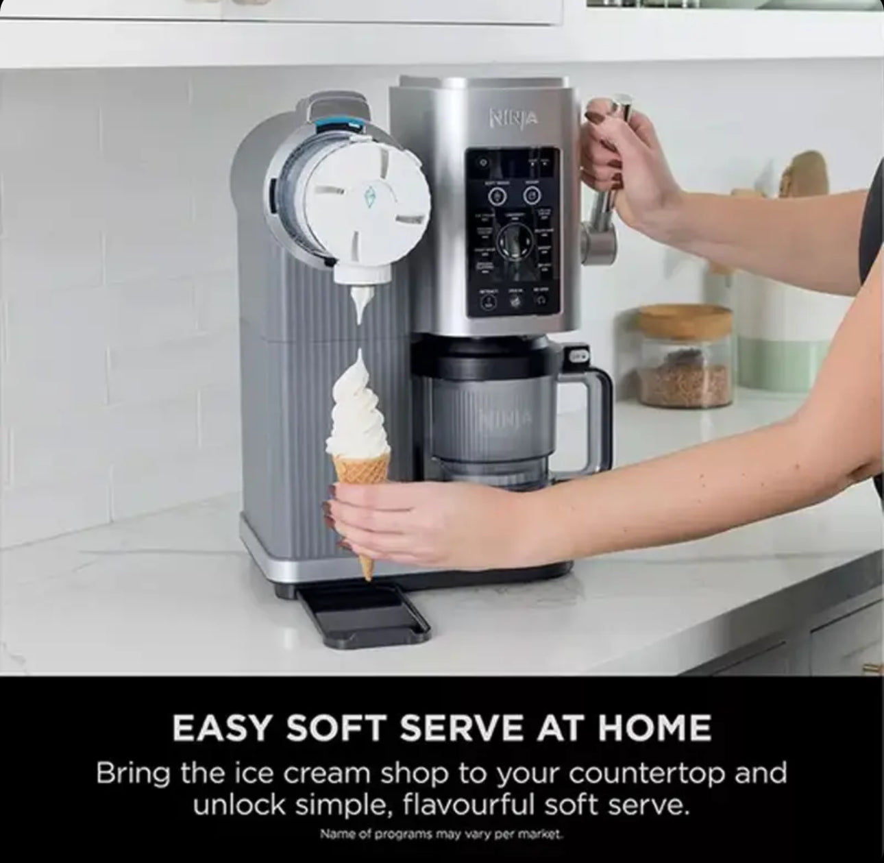 Ninja Swirl by CREAMi 13 in 1 Soft Serve & Ice Cream Maker