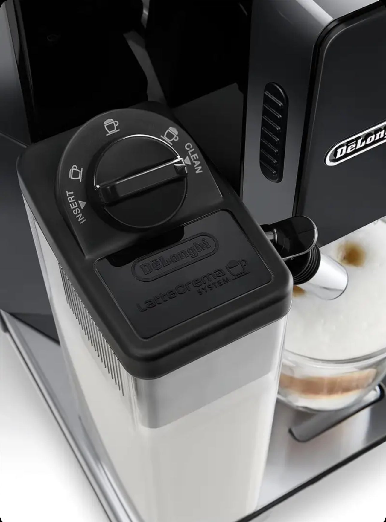 De'Longhi Eletta Cappuccino ECAM 44.660.B Fully Automatic Espresso Machine, Black