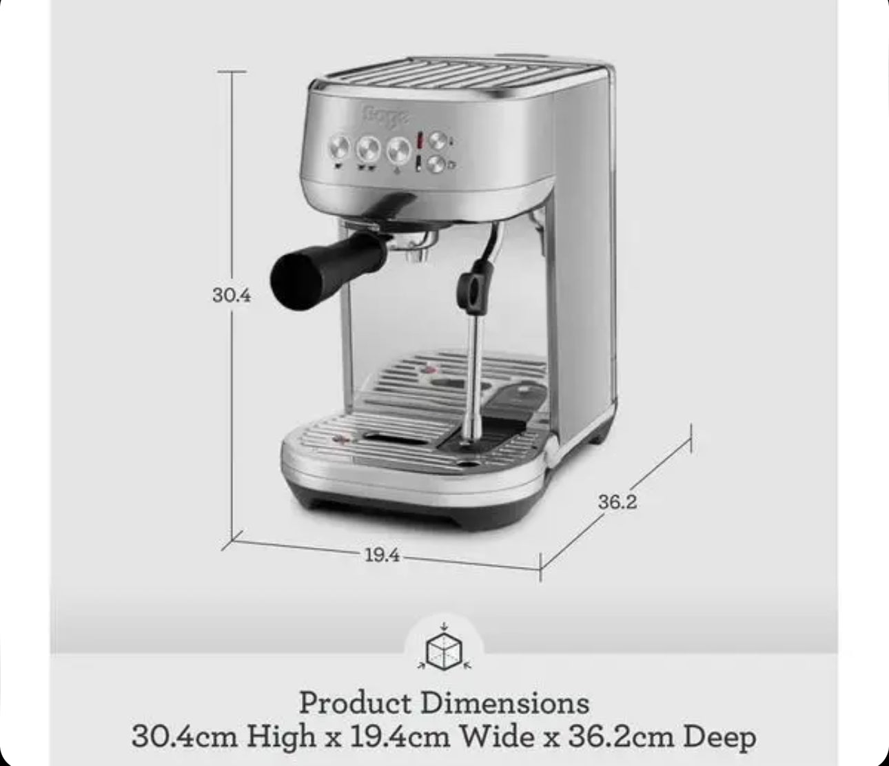 Premium Sage Bambino Plus CounterTop Coffee Machine
