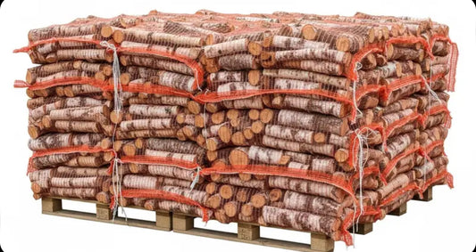 80 Nets – Kiln Dried Birch Logs