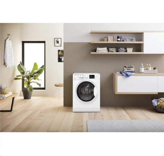 Hotpoint 8KG/6KG White Freestanding Washer Dryer ndb8635wuk