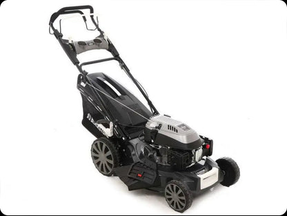 Blackstone SP530 Deluxe self-propelled lawnmower: collection, mulching, side discharge, rear discharge