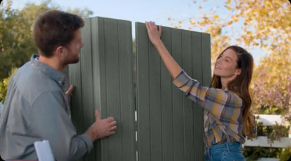 Keter Darwin Garden Shed 6 x 6, Wood Effect Finish, Sage Green, 3.30 m², 190 x 183 x 221 H cm