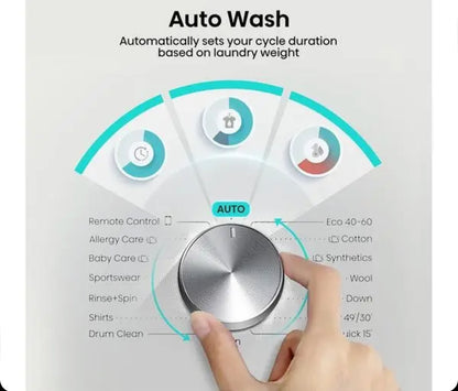 HISENSE 3S Series WiFi-enabled 8 kg 1400 Spin Washing Machine