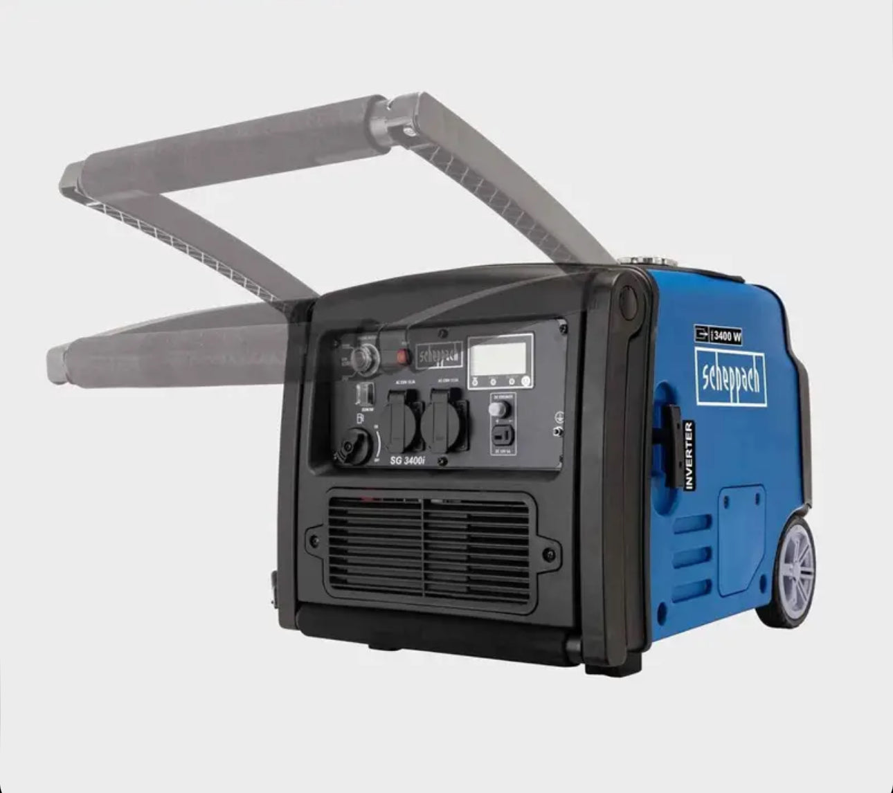 Scheppach SG3400i – 3400W Inverter Generator with Remote Control
