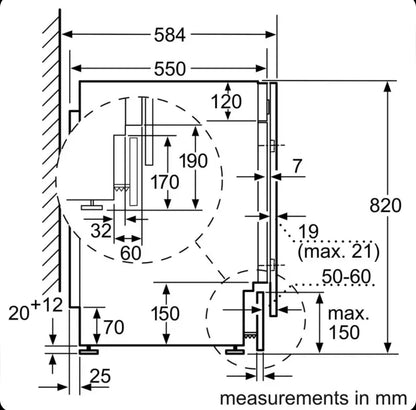 Bosch Series 4 Integrated Washer Dryer