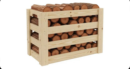 Ecoblaze Kiln Dried Hardwood Firewood Alder Logs for Wood Burners