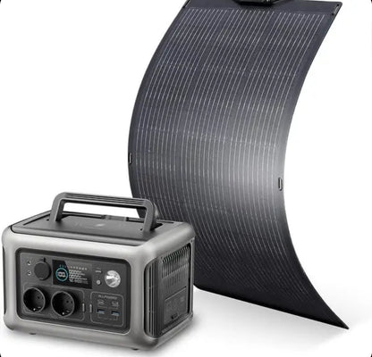 ALLPOWERS R600 Portable Power Station with LiFePO4 Cells | 299 Wh 600 W – Black