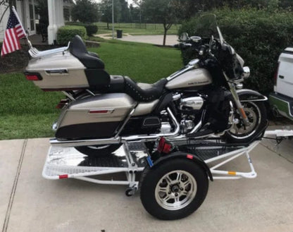 Single Ride-Up SRL Stand-Up™ Motorcycle Trailer