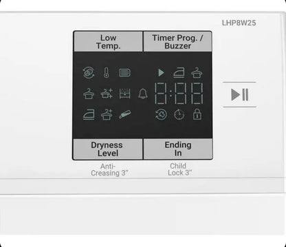 LOGIK LHP8W25 8 kg Heat Pump Tumble Dryer