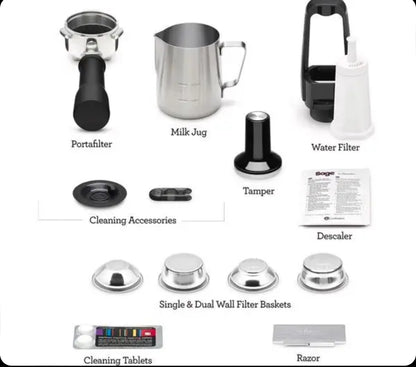 Premium Sage Bambino Plus CounterTop Coffee Machine