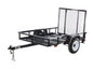 Carry-On Trailer 4-Ft X 7-Ft Steel Mesh Utility Trailer
