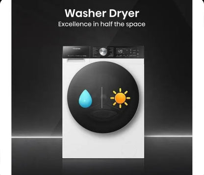 Hisense 5S Series Auto Dosing WD5S1045BW WiFi-enabled 10.5 kg Washer Dryer