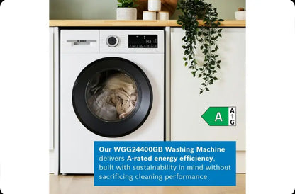 Bosch Series 6 WGG24400GB 9kg 1400 Spin Washing Machine