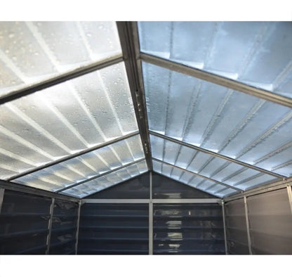 Canopia Skylight Polycarbonate Garden Shed 303X185X217 cm Grey
