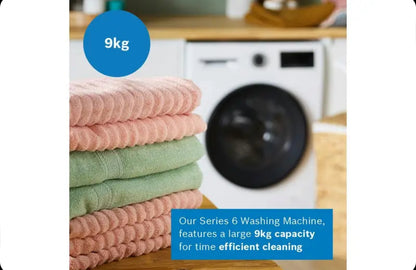 Bosch Series 6 WGG24400GB 9kg 1400 Spin Washing Machine