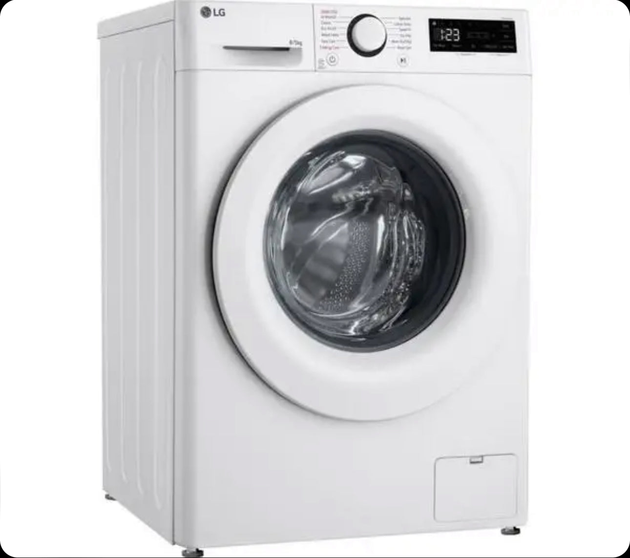 LG AI Direct Drive FCU385WWTL 8 kg Washer Dryer